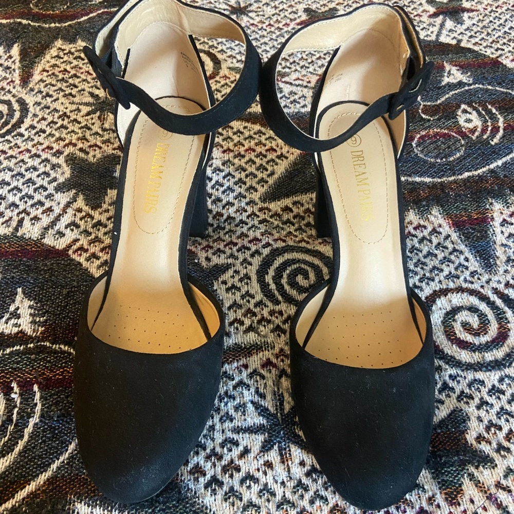 black heels